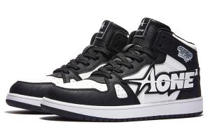 Кроссовки A1 Skateboarding Shoes Unisex High-top, черный