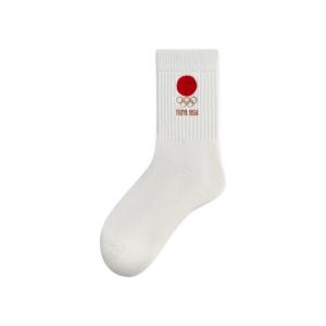 Носки Kith For Olympics Heritage Tokyo Mid Crew Sock, цвет Silk