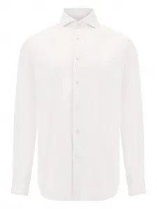 Рубашка с воротником Boggi Milano, белый