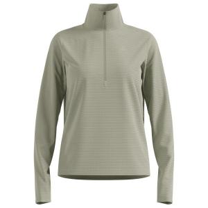 Женская термофутболка среднего слоя с застежкой-молнией на 1/2 дюйма Odlo, Shadow