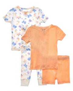 Плотный пижамный комплект Rene Rofe из 4 предметов Pointelle Dream René Rofé, мультиколор