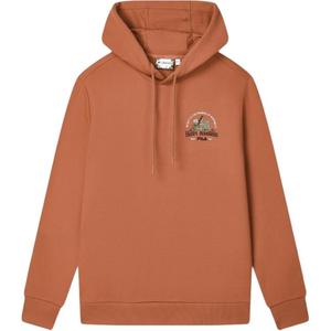 FILA Толстовка x LUSUO мужская вечерняя красота orange