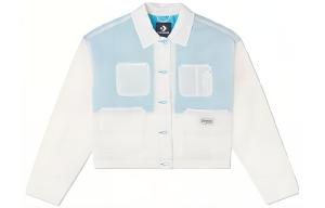 Женское укороченное пальто Converse, цвет Blue