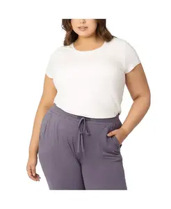 Футболка для кормящих матерей и кормящих матерей на каждый день Kindred Bravely, белый