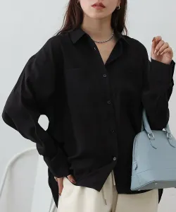 Рубашка с волнистым карманом Colony 2139, цвет Black