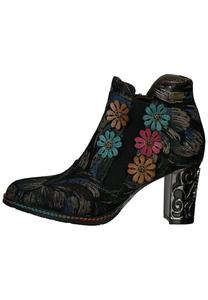 Кожаные ботильоны LAURA VITA, цвет Blau/ Multi
