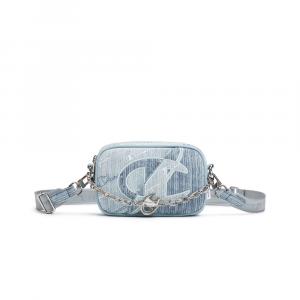 Champion Тканевый рюкзак через плечо унисекс светло-синий деним, Light Blue Denim