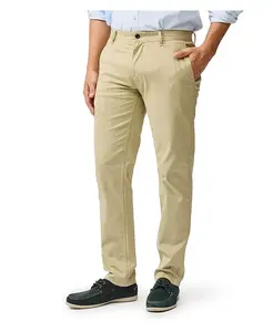 Мужские классические брюки Thomas Road Custom Fit Chino Rodd & Gunn, коричневый/бежевый