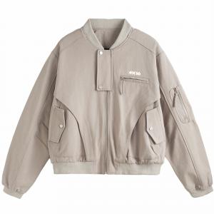 Куртка Unisex Baseball Collar Moderate X1617, зеленый хаки jacket