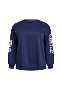 Толстовка Zizzi Sweatshirt, Navy Blazer/Dark Blue