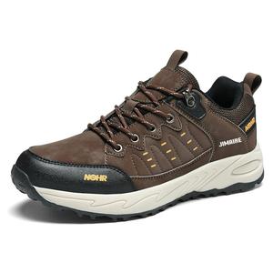 King Jinmai Мужские дышащие противоскользящие повседневные кеды коричневые, цвет Brown