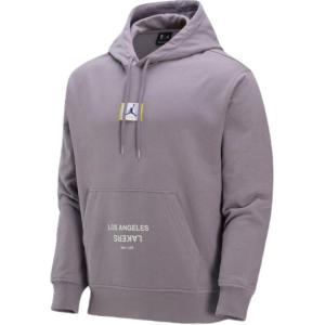 Jordan Мужская толстовка CourtsideNBA Los Angeles Lakers, дымчато-фиолетового цвета