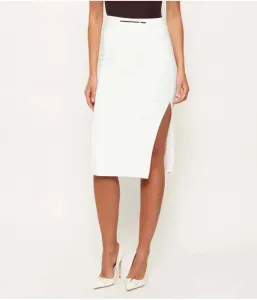 Юбка Elisabetta Franchi, белый