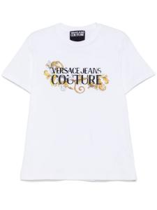 Versace Jeans Couture футболка с логотипом, белый
