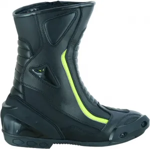 Мотоциклетные ботинки, водонепроницаемые мотоциклетные ботинки, туристические ботинки, обувь, мужские, кожаные, черные, мотоциклетная обувь, ботинки, водонепроницаемые туристические BOSmoto, Black