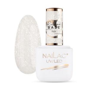 Насыщенная каучуковая основа, 7 мл Nailac, цвет rich