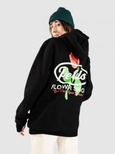 Толстовка Petals and Peacocks Flower Shop Hoodie, black