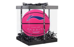 LINING Badfive PU баскетбольный мяч розовый размер 7 тренировочный unisex