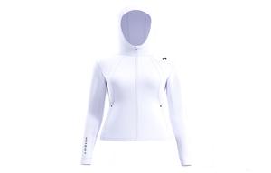 Топ женский HOTSUIT, серебристо-белый