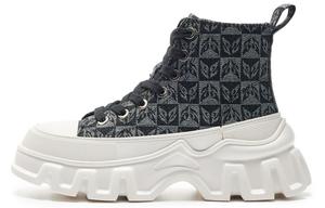 Льняные кроссовки Unisex Monogram Black из коллекции Lull Collection 2.0, цвет Black