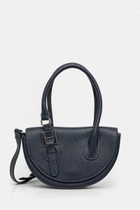 Кожаная сумка Spagnoli Silvian Heach, темно-синий