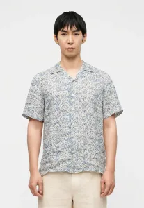 Мужская рубашка с коротким рукавом, стандартного кроя. 120% Lino, Butter