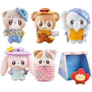 Куклы Handspupu коллекции Outdoor Journal плюшевые куклы высота 12см/13см ABFUN