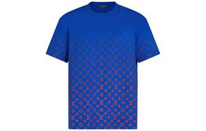 Футболка с градиентом и монограммой LVSE Louis Vuitton, синий