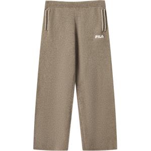 FILA ORIGINALE вязаные спортивные штаны женские Bean Green Brown BN