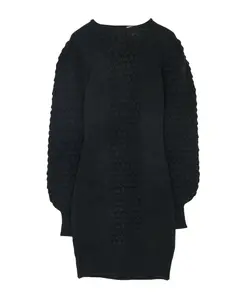 Мини-Платье с сетчатой отделкой Silvian Heach, черный