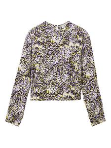 Блуза TOM TAILOR kids, цвет lila/grau/grün