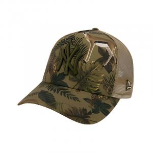 New Era Хлопковая бейсболка унисекс коричневая, Brown