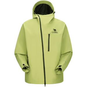 Ветровка для всех погодных условий унисекс Camel, оливково-зеленый