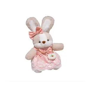 Куклы плюшевые Goodnight Floral Skirt Rabbit высотой 35 см OUYIN