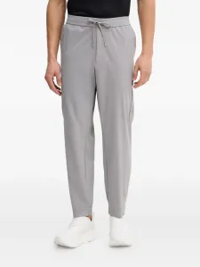 Брюки с завязками BOSS, серый