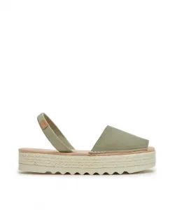 Женская обувь Menorcan на платформе CASTELL MENORCA, светло-зеленый