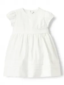 Платье с вышивкой Il Gufo, белый