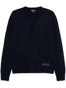 Кардиган APC Kenny A.P.C., синий