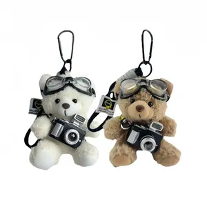 Плюшевый кулон для бадминтона pilot bear высотой 10 см LOGISTAR