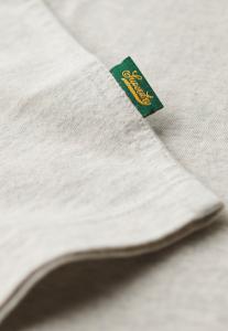 Футболка с принтом ESSENTIAL RETRO STRIPED  Superdry, светло-серый