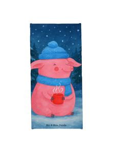 Mr. & Mrs. Panda Изображение поросенка, запеченного в глинтвейне, без слогана, белого цвета