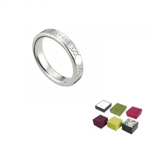 Кольцо Signature Gg GUCCI, серебряный