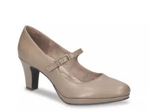 Туфли-лодочки Easy Street Zest Mary Jane Pump, серо-коричневый синтетический