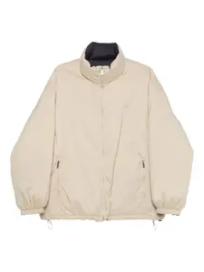 Куртка на молнии с высоким воротником MIU MIU, синий