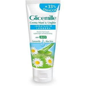 Легкий увлажняющий крем для рук и ногтей 100 мл Glicemille