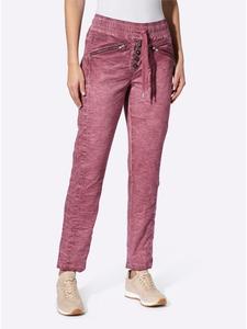 Тканевые брюки Heine, бордовый