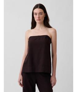 (W) Майка из льняной смеси