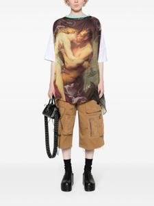 Vivienne Westwood футболка Kiss Swing, серый