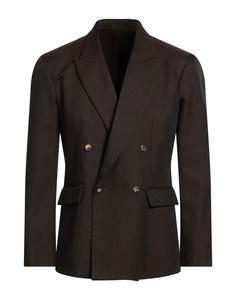 Блейзер Second / Layer, темно-коричневый