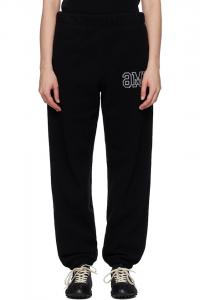 Флисовые спортивные штаны Mm6 Maison Margiela, черный
